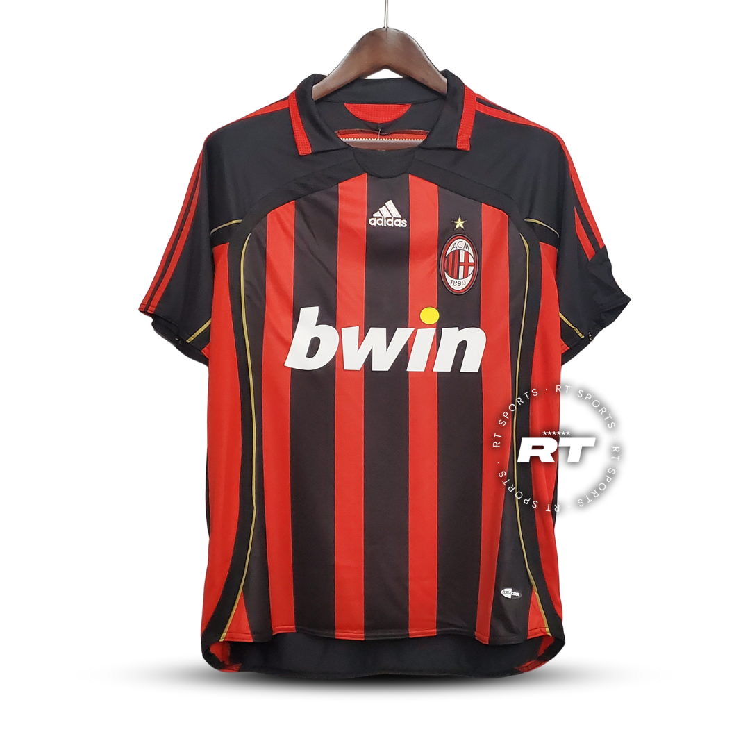 Camisola Milan Titular 06/07 - Versão Retro