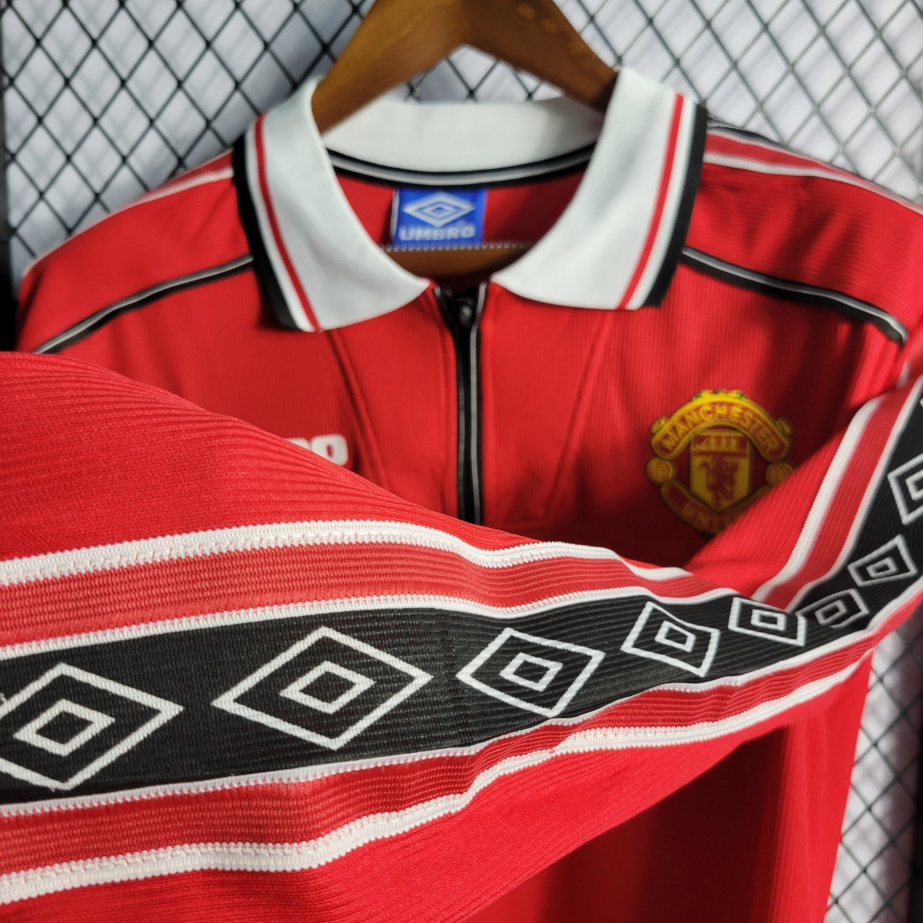 Camisola Manchester United Titular 98/99 - Versão Retro