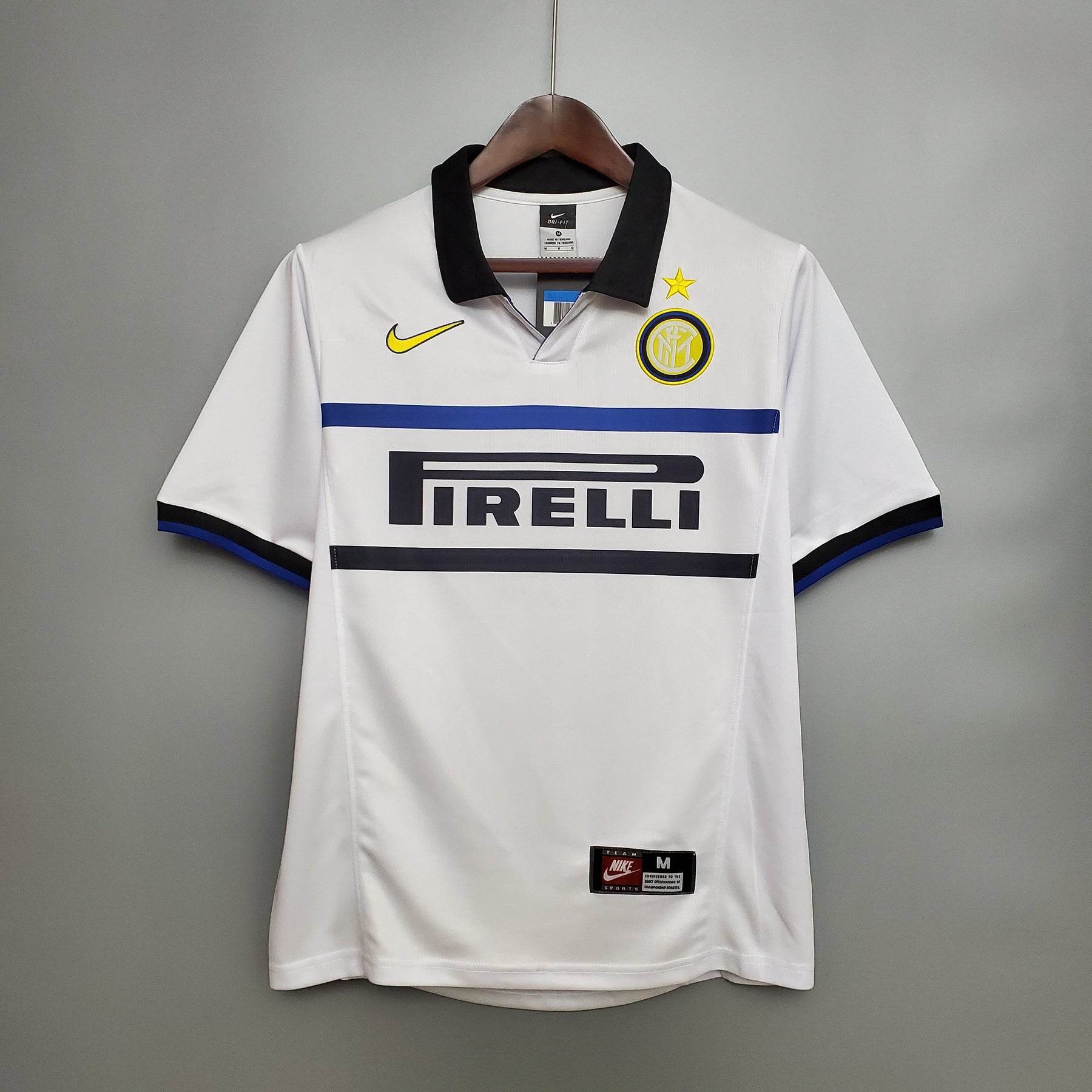Camisola Inter de Milão Reserva 98/99 - Versão Retro