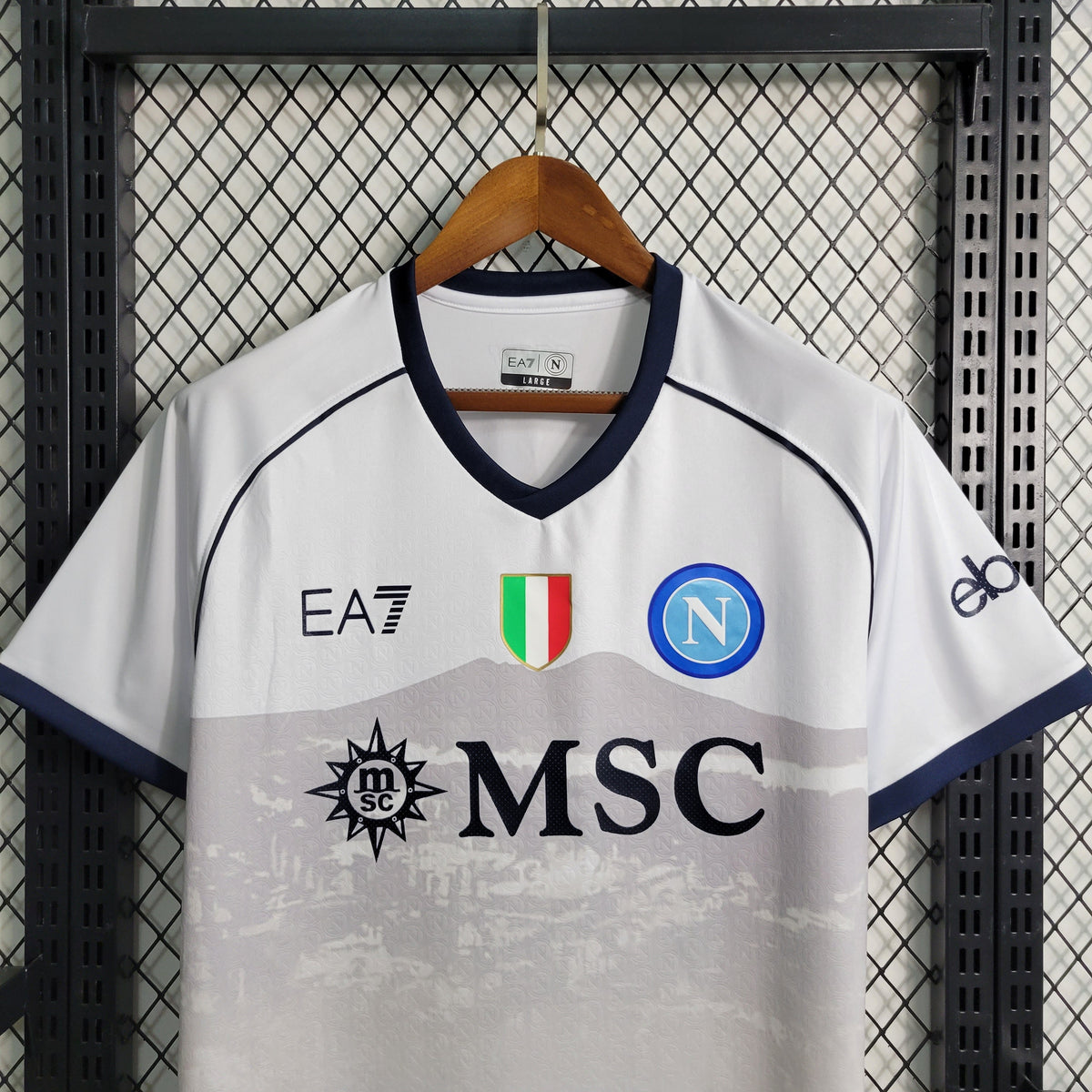 Camisola Napoli Away 23/24 EA7 Adepto Masculina