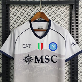 Camisola Napoli Away 23/24 EA7 Adepto Masculina
