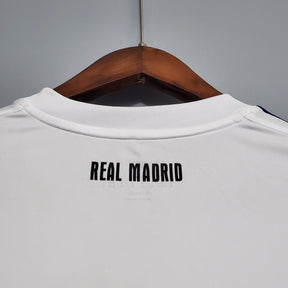 Camisola Real Madrid Titular 10/11 - Versão Retro Manga Comprida