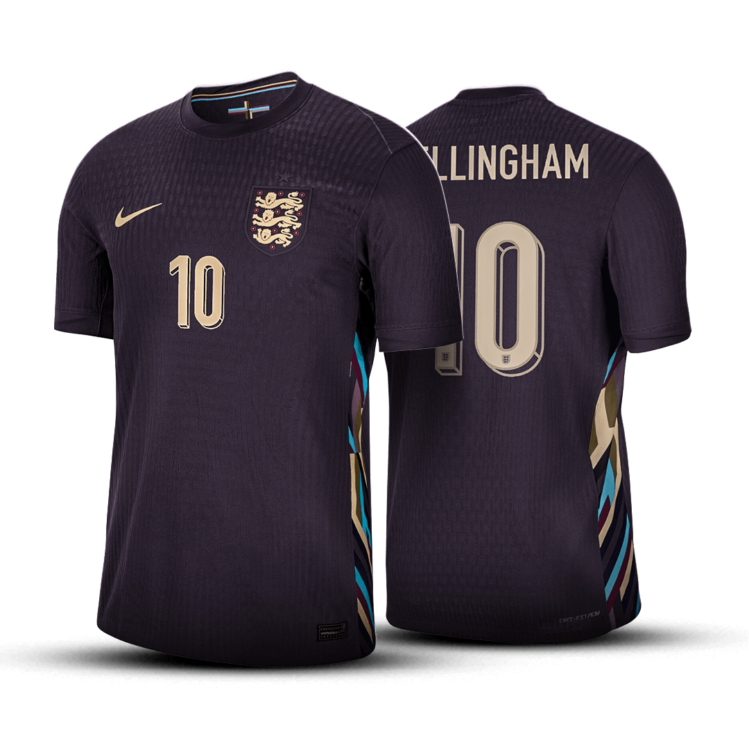 Camisola da Inglaterra 2024/25 Away – BELLINGHAM#10