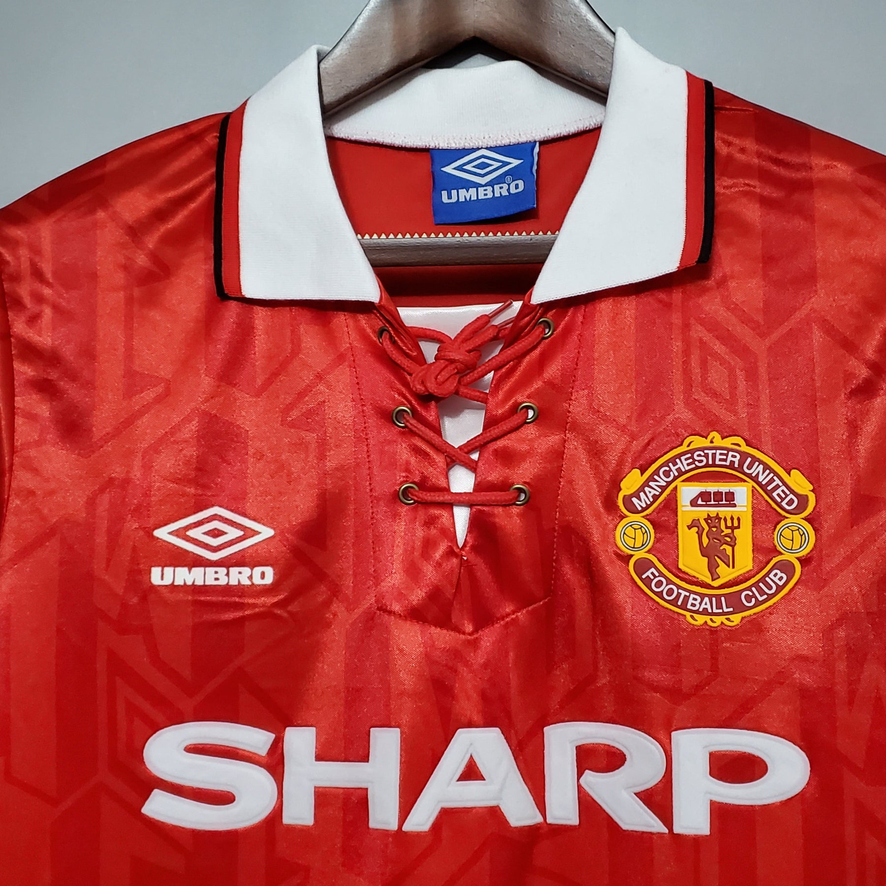 Camisola Manchester United Titular 92/94 - Versão Retro