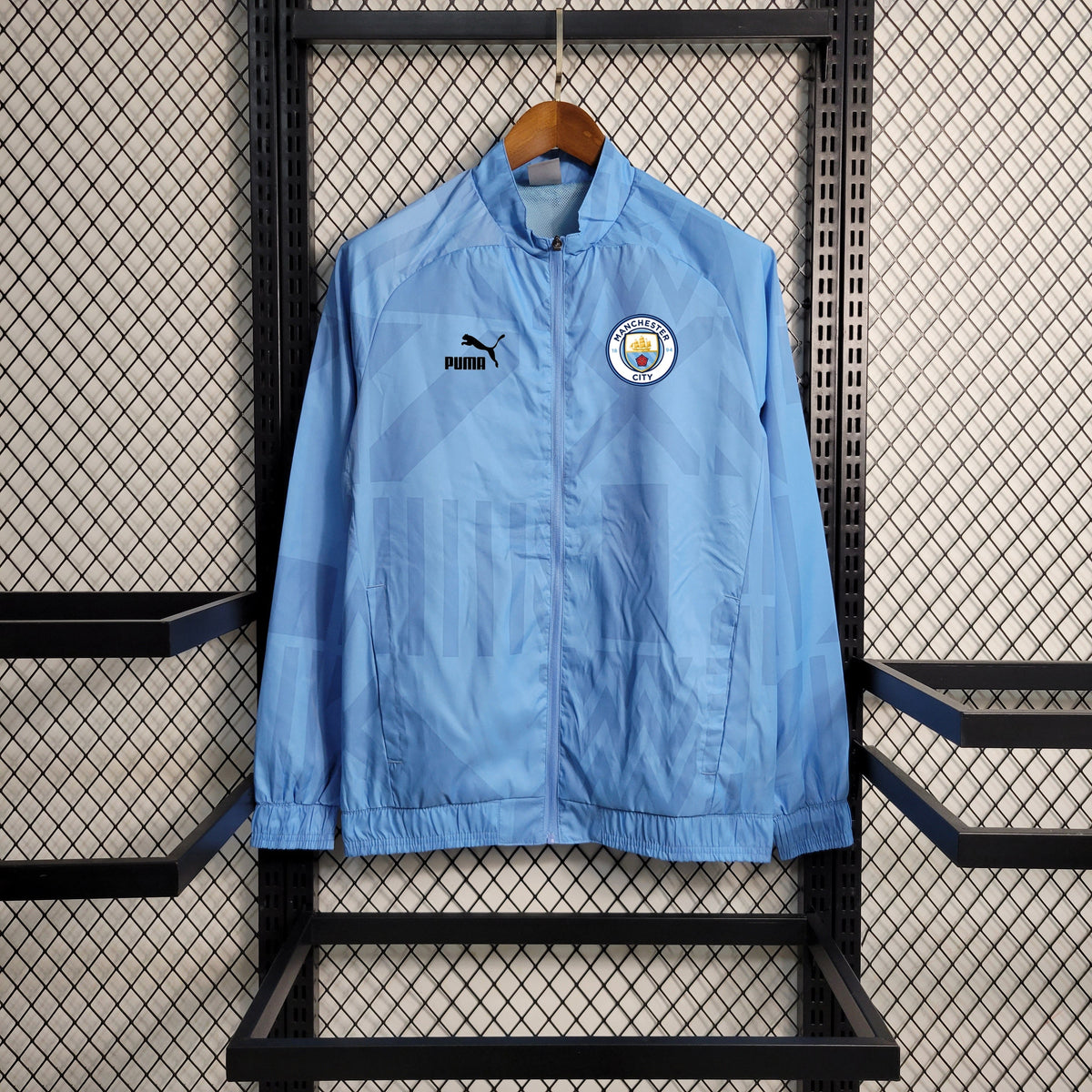 Casaco Corta Vento Manchester City 23/24 - Azul