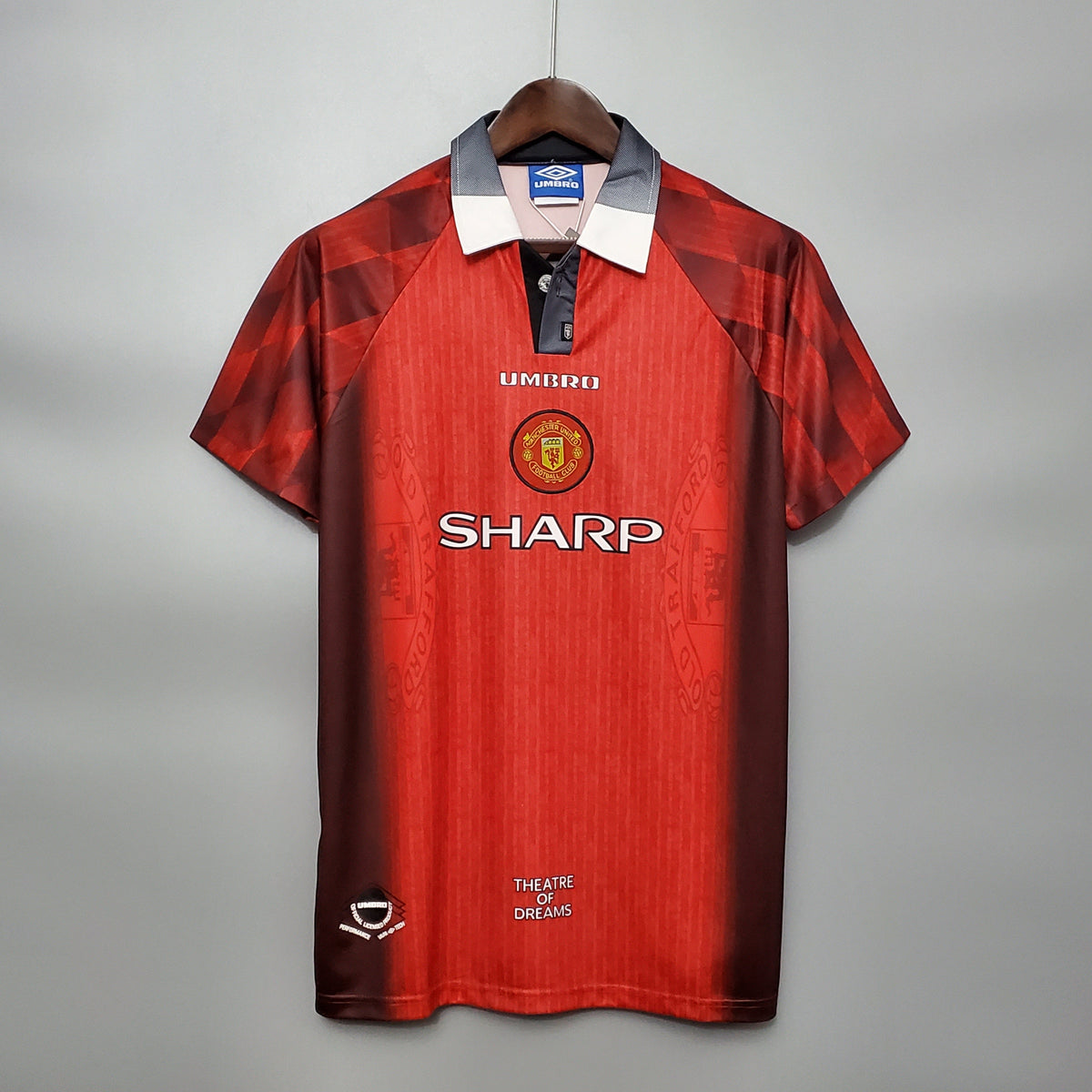 Camisola Manchester United Titular 1996 - Versão Retro