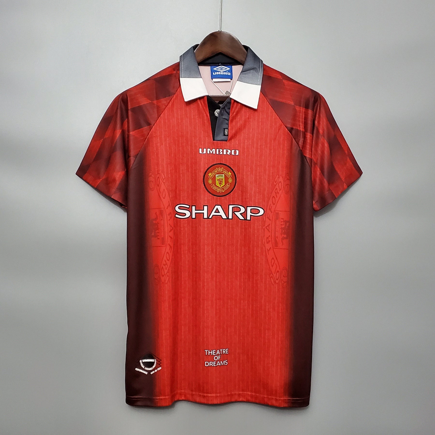 Camisola Manchester United Titular 1996 - Versão Retro