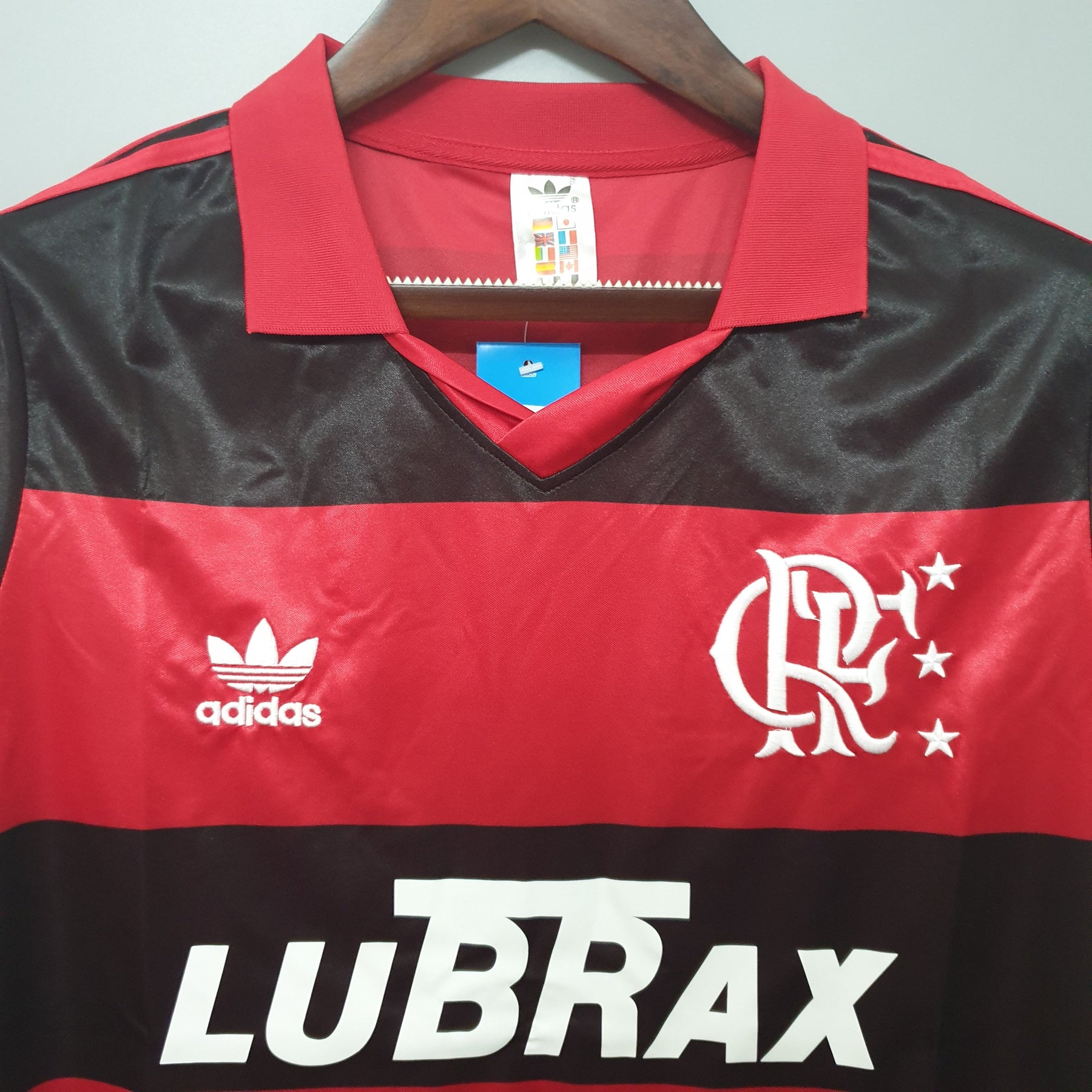 Camisola Flamengo Titular 1990 - Versão Retro