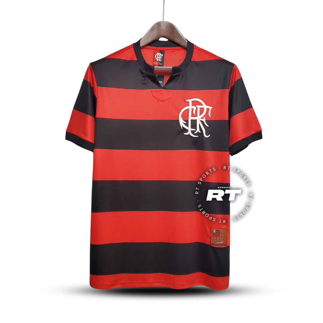 Camisola Flamengo Titular 78/79 - Versão Retro