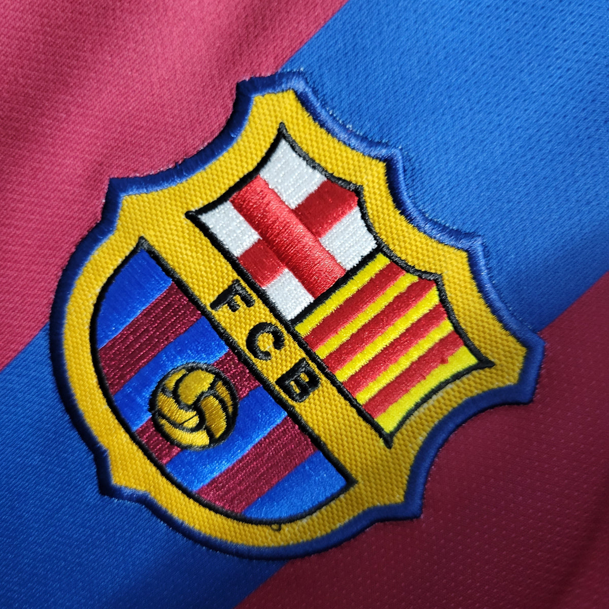 Camisola Barcelona Titular 2006 - Versão Retro