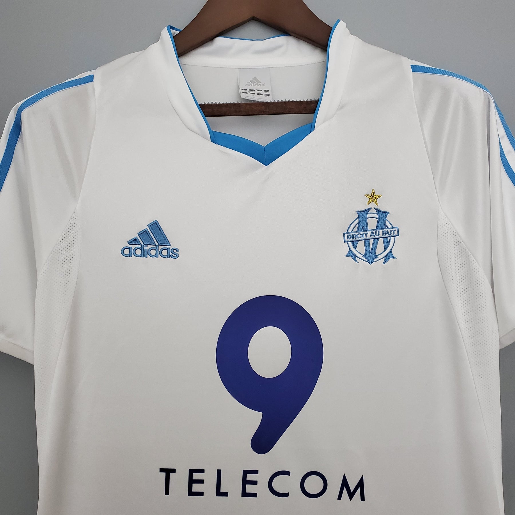 Camisola Olympique de Marseille Titular 02/03 - Versão Retro