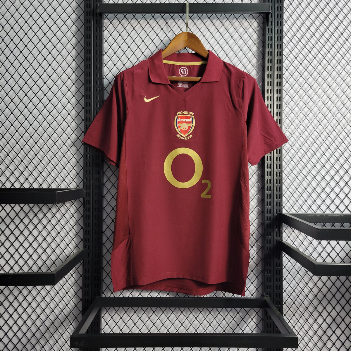 Camisola Arsenal Titular 05/06 - Versão Retro
