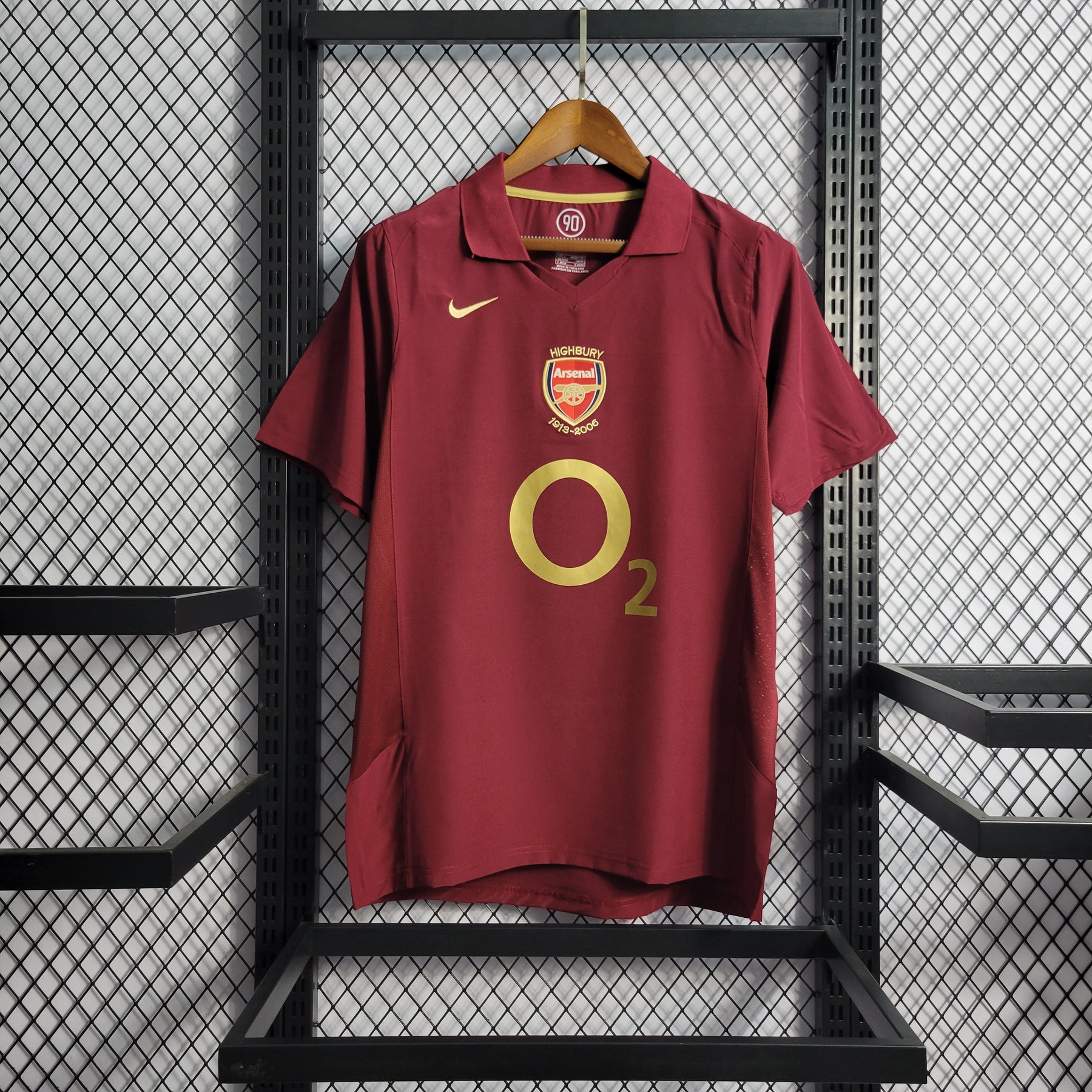 Camisola Arsenal Titular 05/06 - Versão Retro