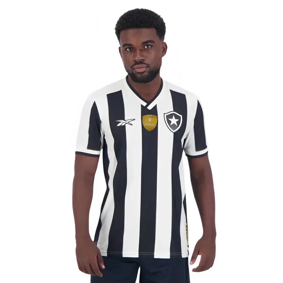 Camisola Botafogo Reebok 2024/25 Lançamento Com Patch da Libertadores