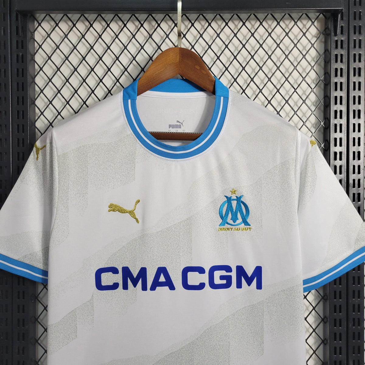 Camisola Olympique de Marseille Home 23/24 - Puma Adepto Masculina