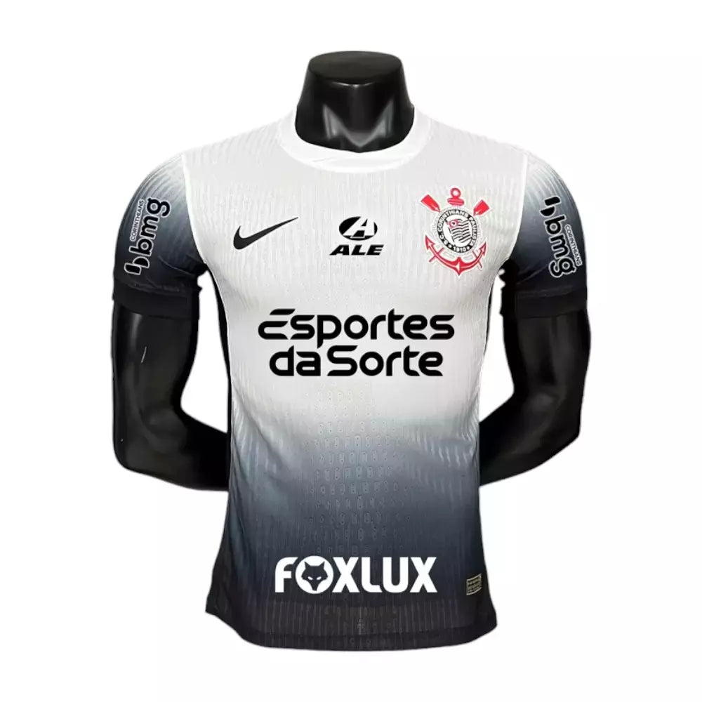 Camisola Corinthians 24/25 Nike Jogador Masculina Com Patrocínios