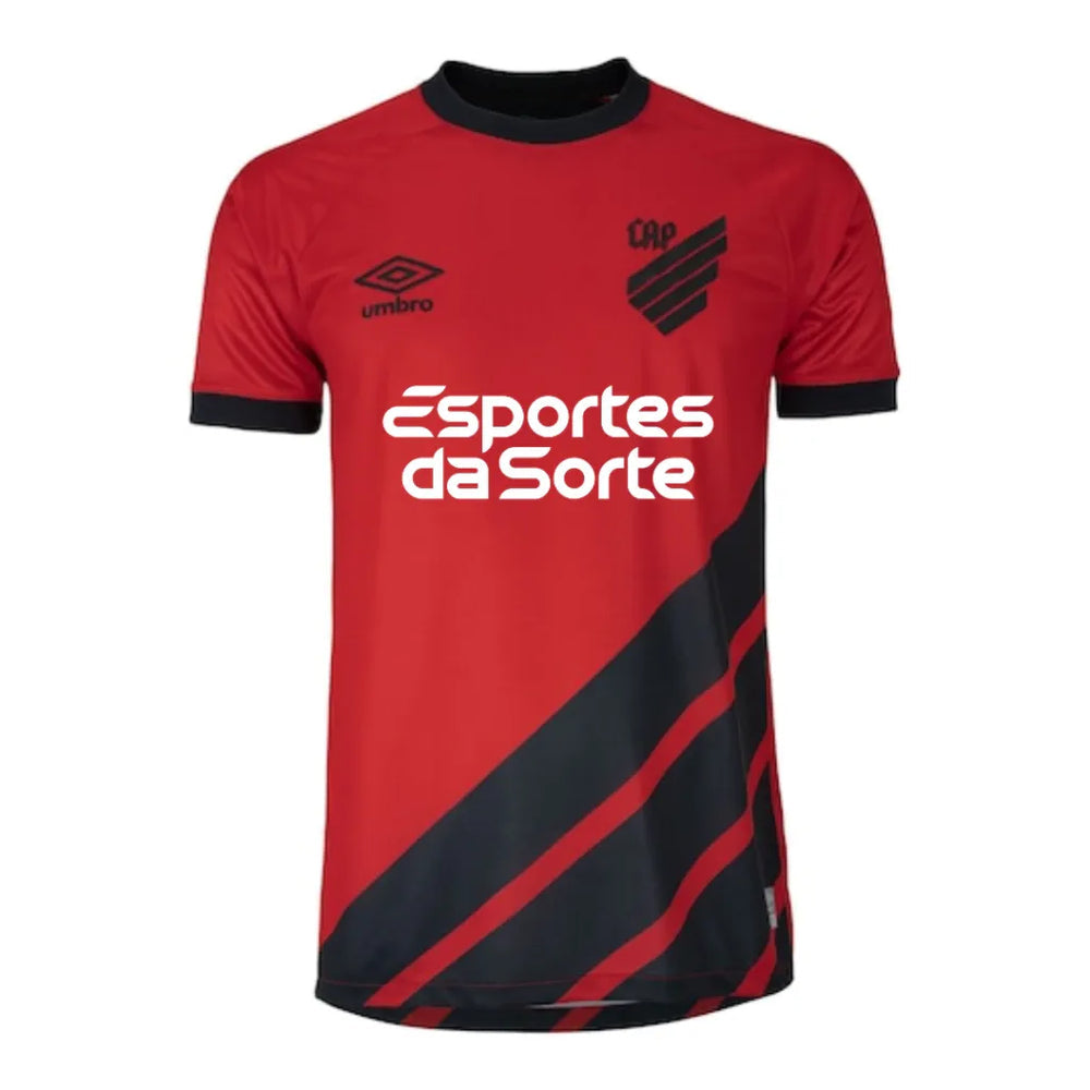 Camisola Athletico Paranaense Home 23/24 - Umbro Adepto Masculina - Lançamento