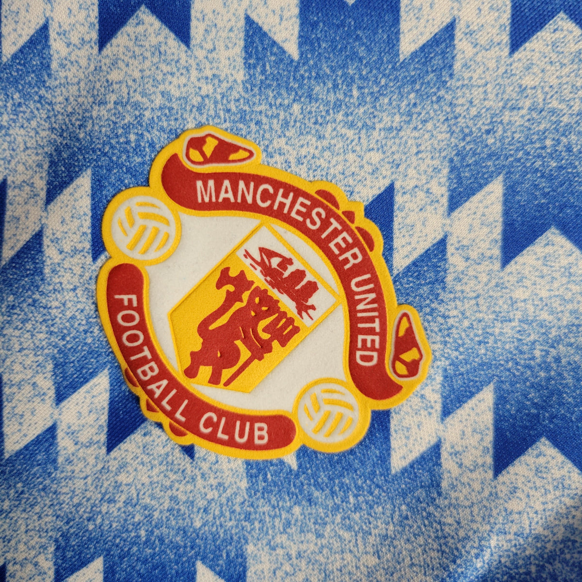 Camisola Manchester United Reserva 90/92 - Versão Retro Manga Comprida