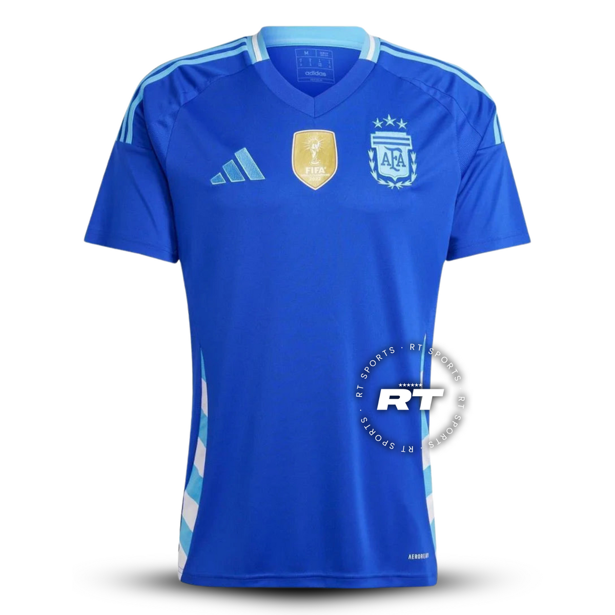 Argentina 24/25 Adidas Adepto Masculina Com Patch de Campeão