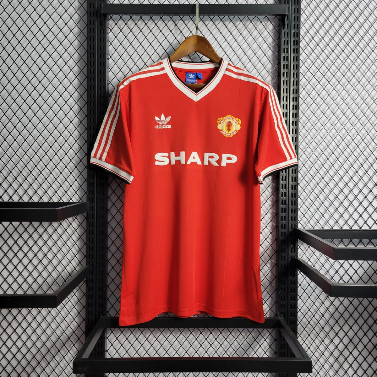 Camisola Manchester United Titular 1984 - Versão Retro