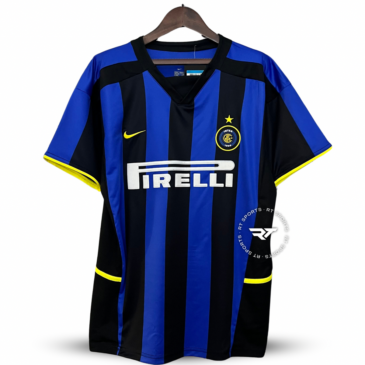 Camisa Inter de Milão 2002/03 Versão Retro