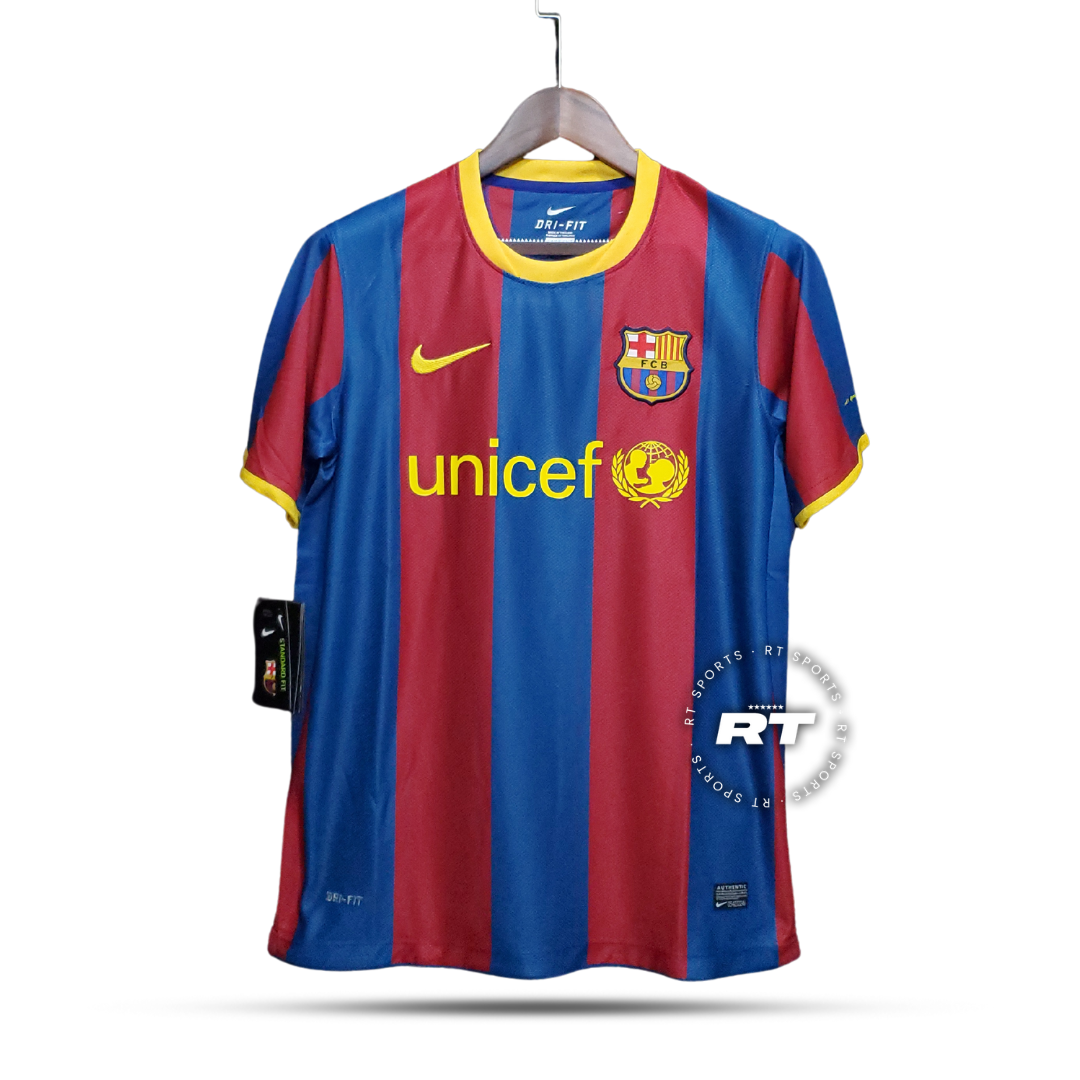 Camisola Barcelona Titular 10/11 - Versão Retro