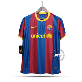 Camisola Barcelona Titular 10/11 - Versão Retro