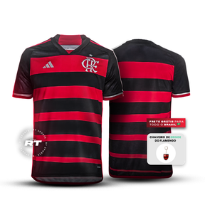 Camisola do Flamengo 2024/25 Adepto Lançamento
