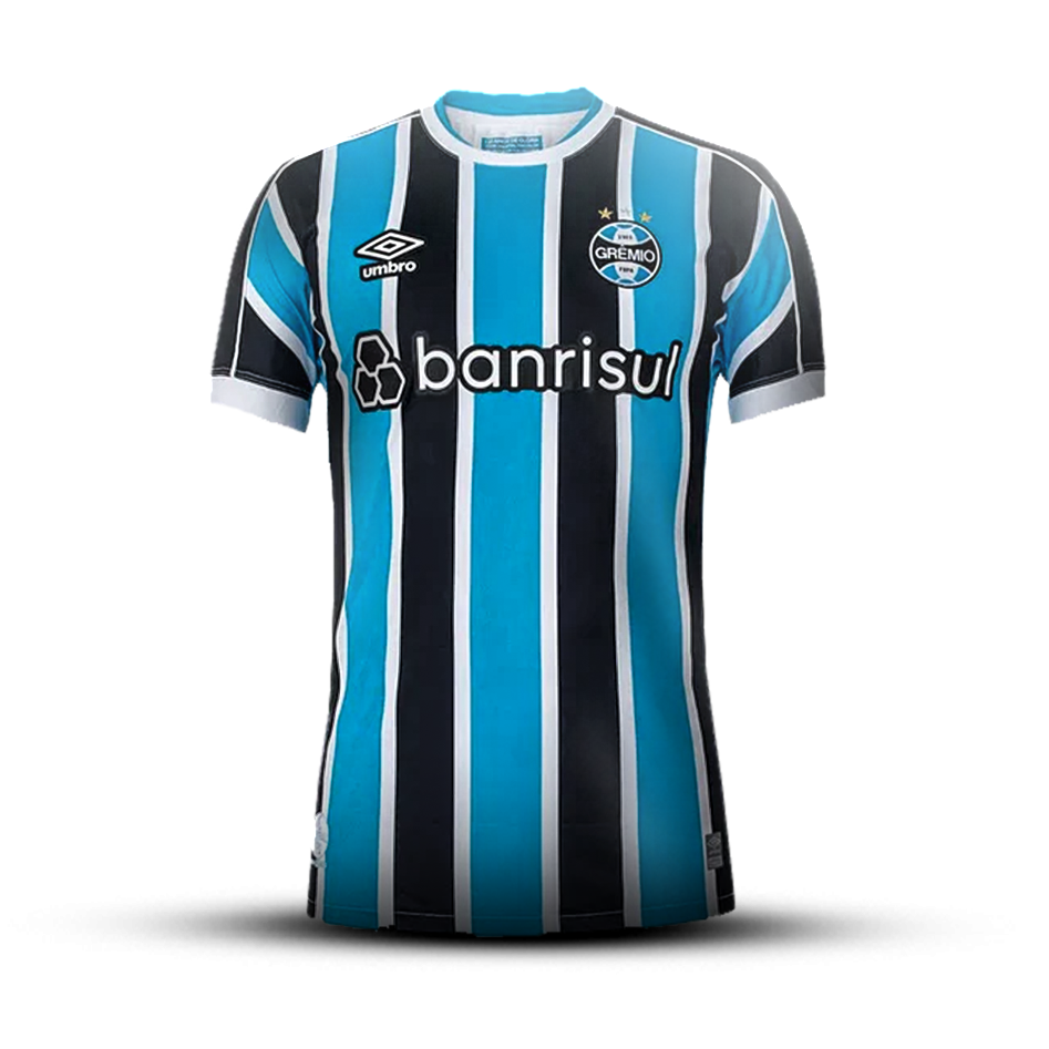Camisola Grêmio Home 23/24 - Umbro Adepto Masculina - Lançamento