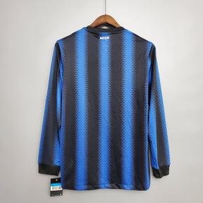 Camisola Inter de Milão Titular 10/11 - Versão Retro Manga Comprida