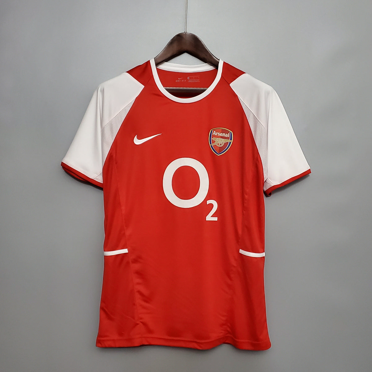 Camisola Arsenal Titular 02/04 - Versão Retro