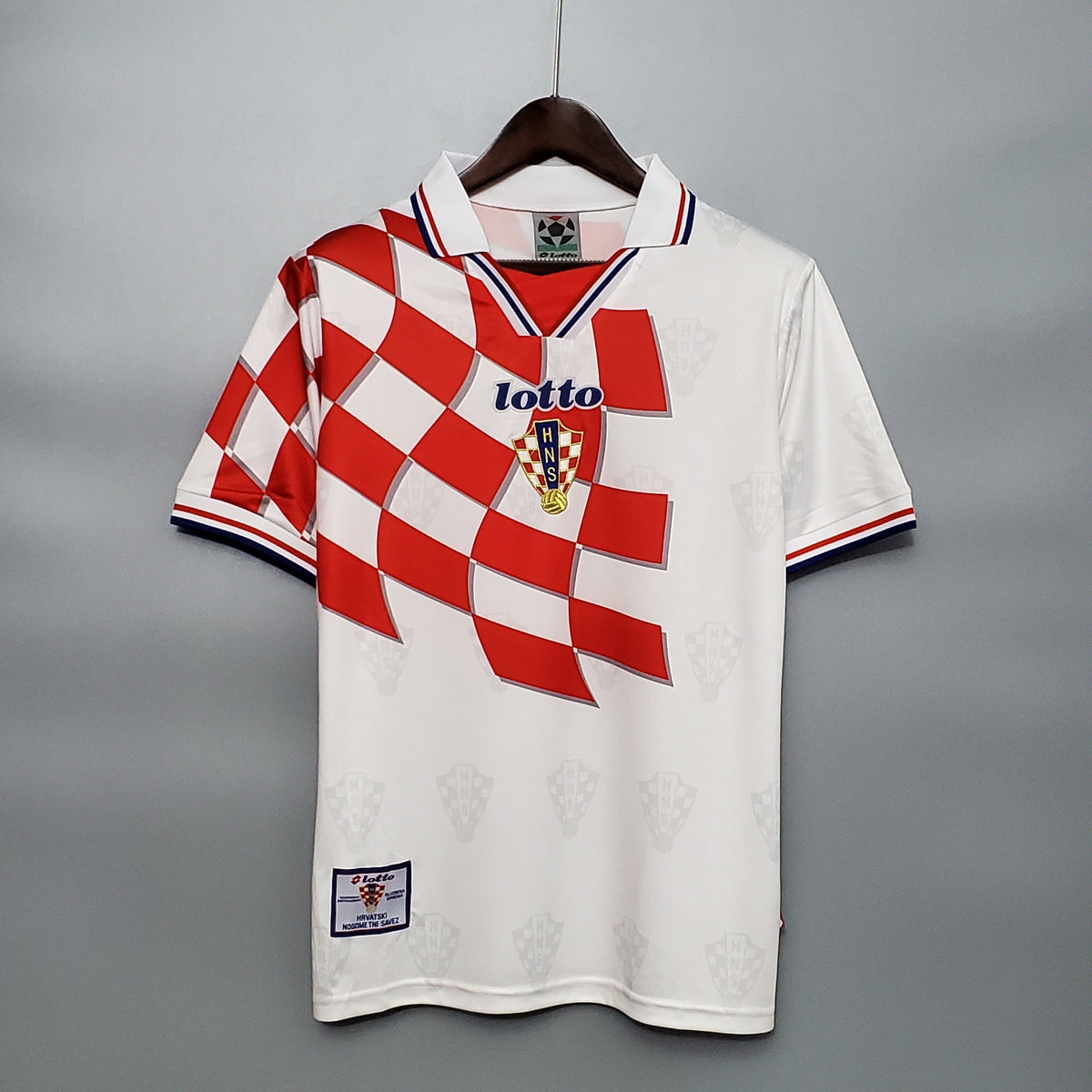 Camisola Croácia 1998 Titular - Versão Retro