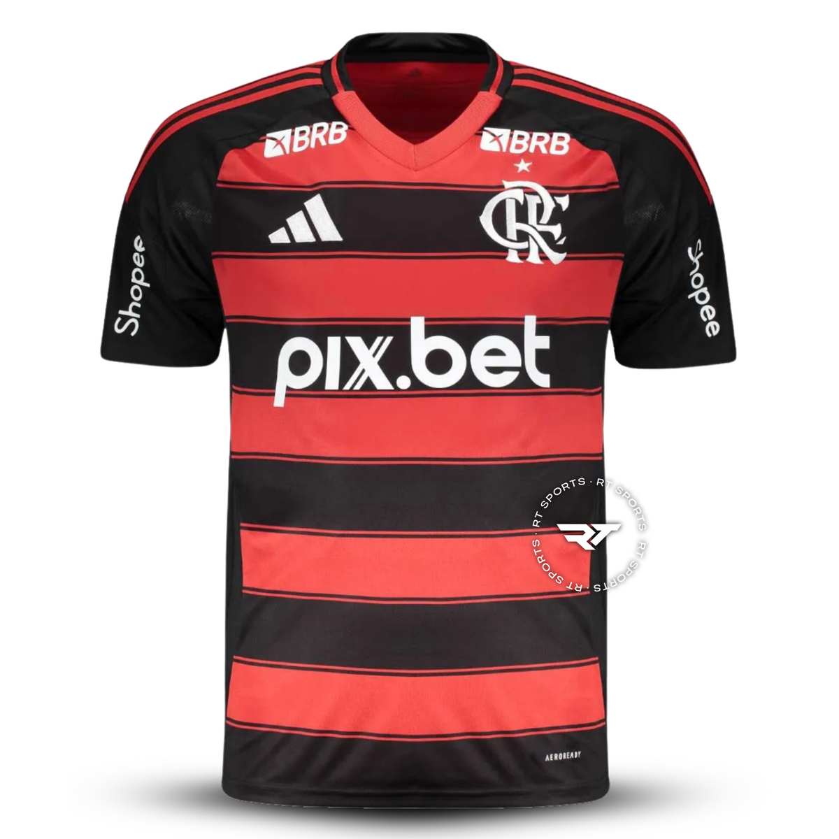 Camisola Adidas Flamengo 2025/26 Com Patrocínio