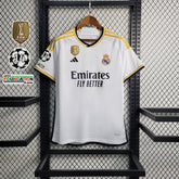 Camisola Real Madrid 23/24 Adidas Adepto Masculina Lançamento Com Patch