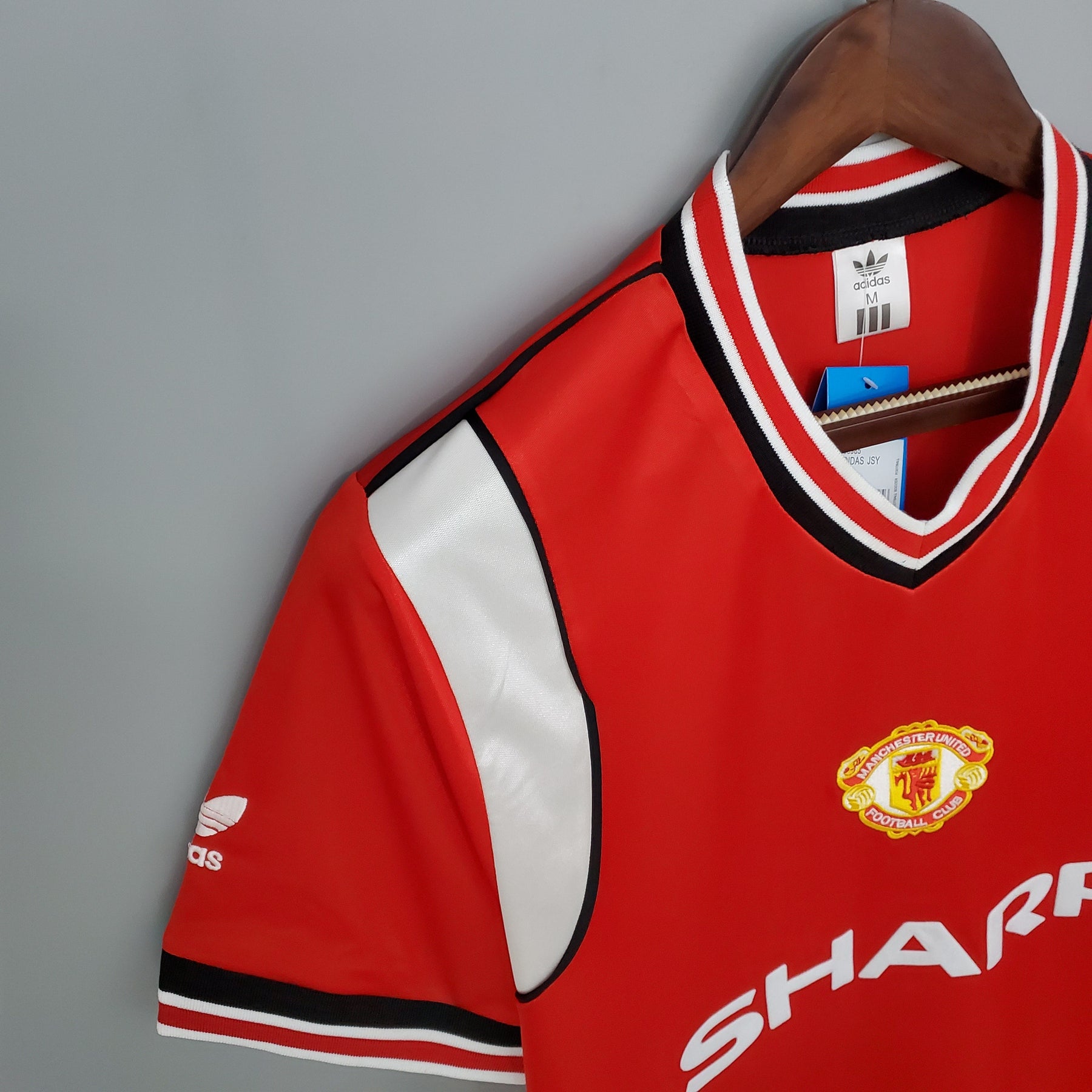 Camisola Manchester United Titular 85/86 - Versão Retro