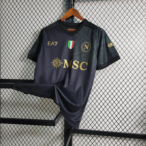 Camisola Napoli Away 23/24 EA7 Adepto Masculina - Lançamento