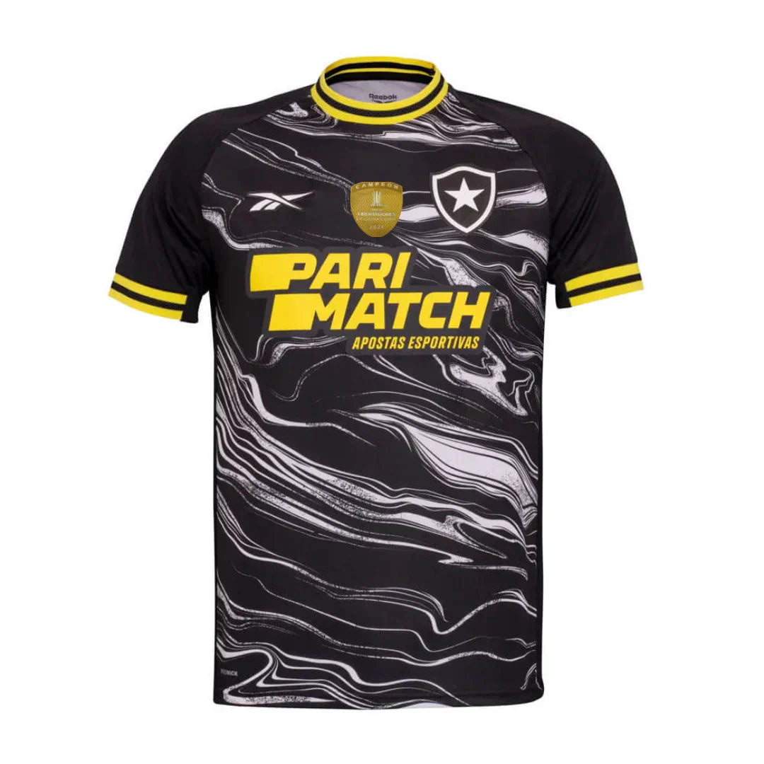 Camisola Botafogo Reebok 2024/25 Lançamento Com Patch da Libertadores