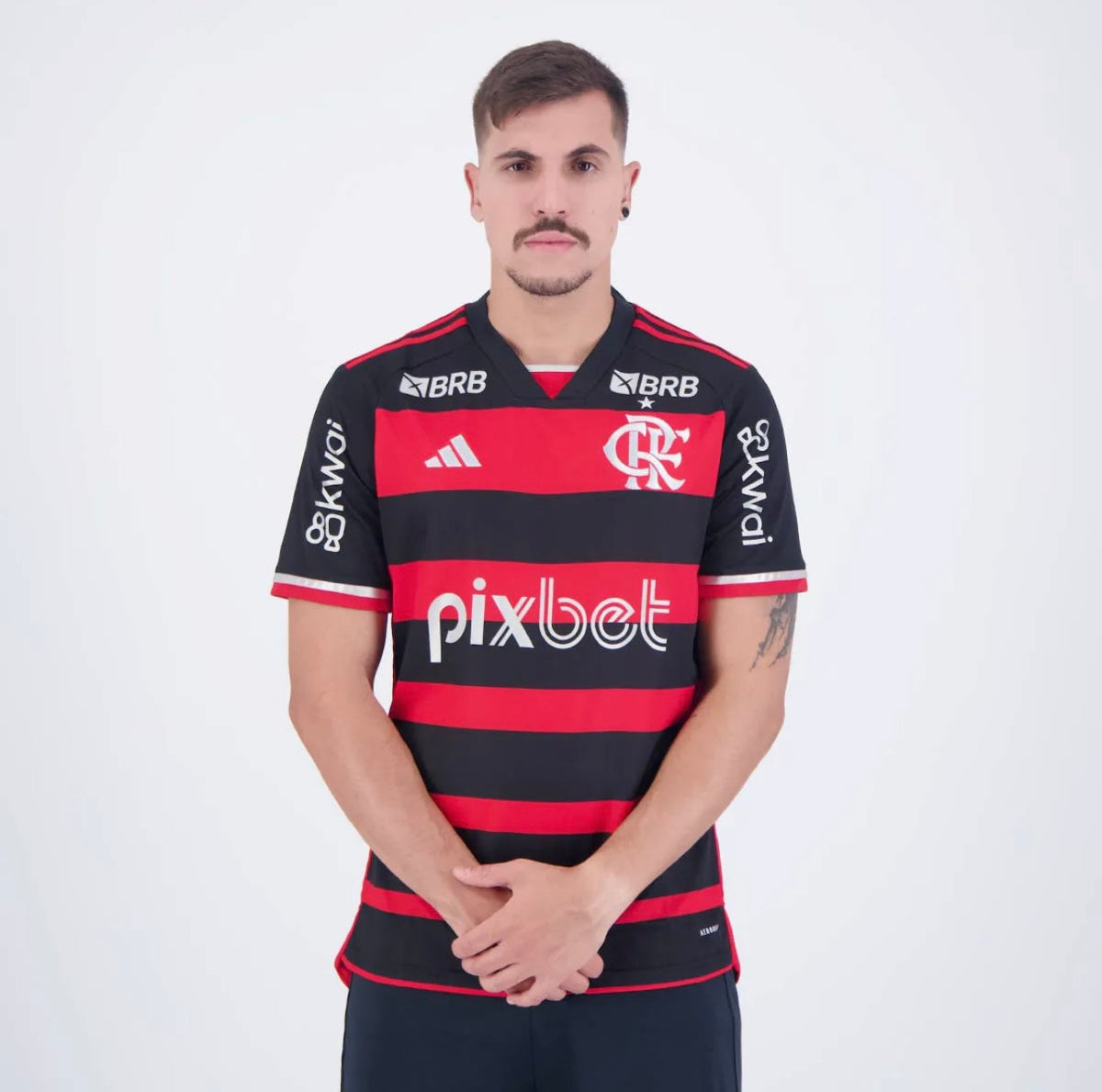 Camisola do Flamengo 2024/25 Adepto Com Patrocínios