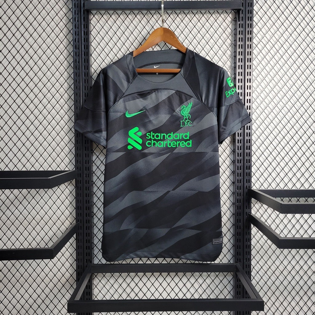 Camisola Liverpool Goleiro 23/24 - Nike Adepto Masculina - Lançamento