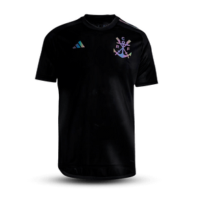 Camisola Flamengo Edição Especial Black 23/24 - Adidas Adepto Masculina - Lançamento
