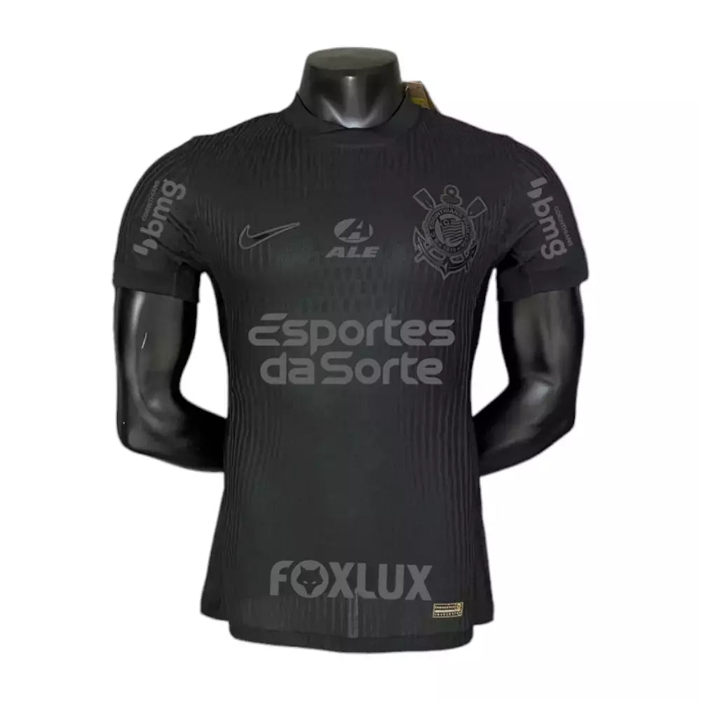 Camisola Corinthians 24/25 Nike Jogador Masculina Com Patrocínios