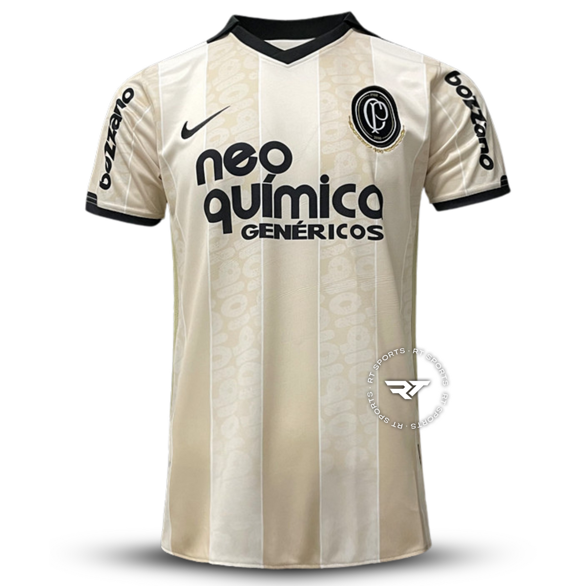 Camisa Corinthians Aniversário 100 Anos Versão Retro