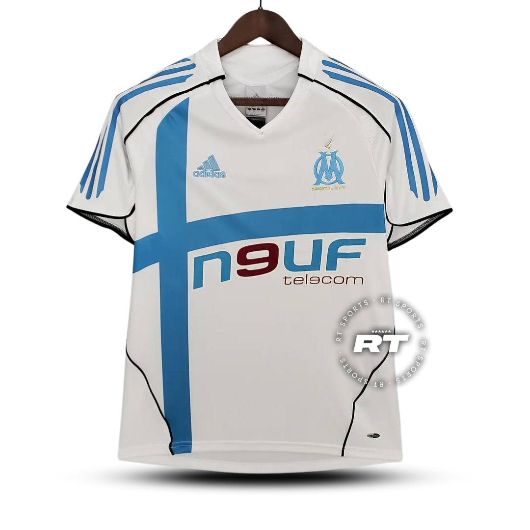 Camisola Olympique de Marseille Titular 05/06 - Versão Retro