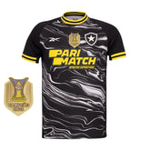 Camisola Botafogo Reebok 2024/25 Lançamento Com Patch de Campão Brasileiro