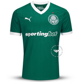 Camisola Palmeiras Home 25/26 Adepto Puma Masculina