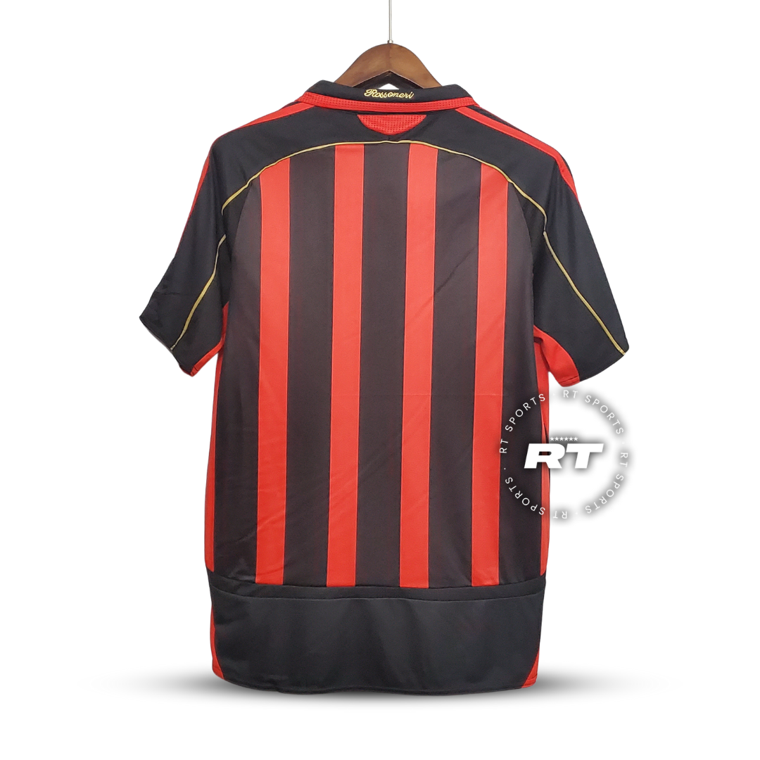 Camisola Milan Titular 06/07 - Versão Retro
