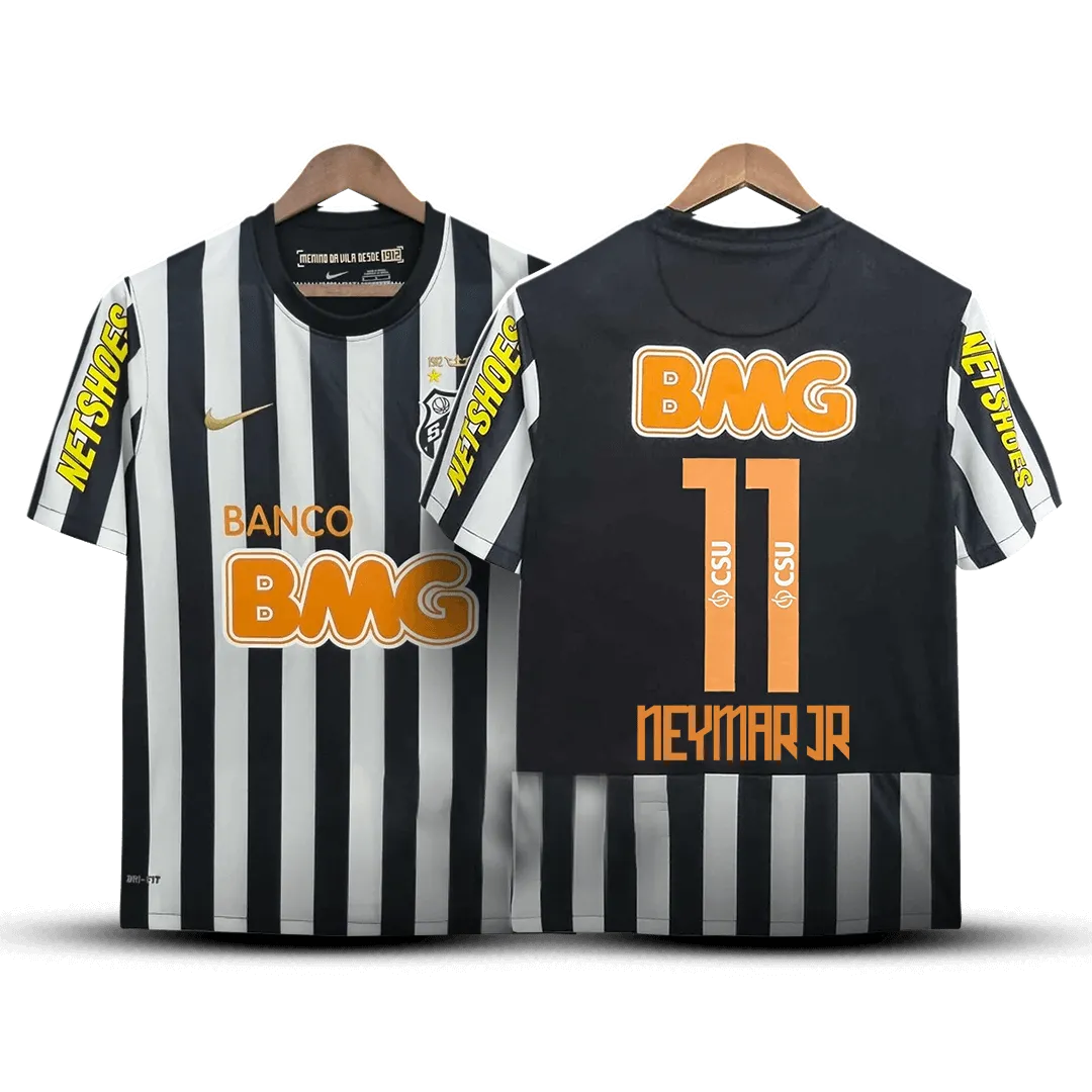 Camisa Santos Nike Neymar Retro 2012/13 Masculina Listrada