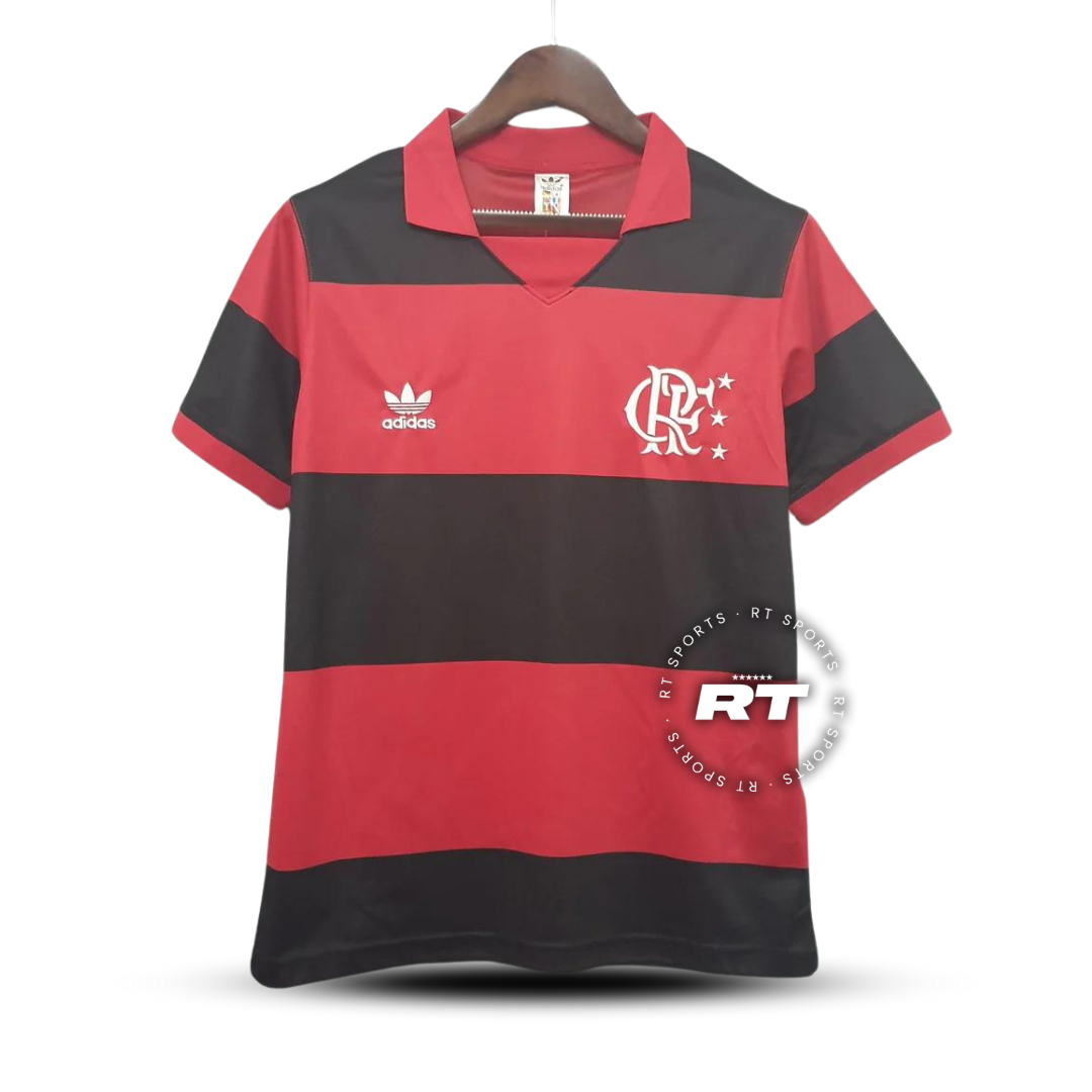 Camisola Flamengo Titular 1982 - Versão Retro