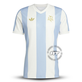 Camisola Argentina 25/26 Comemorativa 1974 Adidas Adepto Masculina