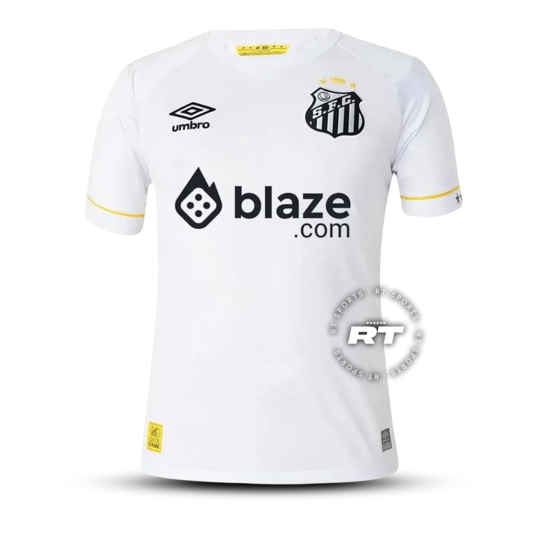 Camisola Santos Home 23/24 - Umbro Adepto Masculina - Lançamento
